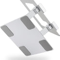 Sturdy and Portable Ergonomic Laptop Stand for Desk, Adjustable Riser, Fits all Laptops and Notebooks up to 17.3 Inch, Silver, 10 x 8.7 x 6 in