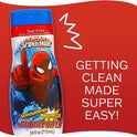 Amazing Spider-Man Bath Time Kids’ Bubble Bath Soap, 24 Fl Ounces, Watermelon Scent