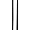 Paper Towel Holder Countertop, OBODING, Kitchen Paper Towel Stand Holder for Kitchen Organization and Storage, Paper Towel Holders for Standard and Large Size Rolls (Black)