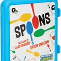 PlayMonster Spoons in a Case, Card Games for Kids - Spoons Game, Fun Family Games for Kids and Adults, Game Night, Travel Games, 3-6 Players, Ages 7+