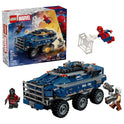 LEGO Marvel Spider-Man Prison Transport Chase - Super Hero Building Toy for Boys & Girls, Ages 8+ - Includes 4 Minifigures - Spider-Man Toy for Fans - Gift for Birthdays - 76349
