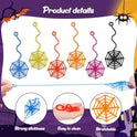 30 Pcs Sticky Spider Web Sticky Hands for Kids Bulk Halloween Party Favors Decorations,Spider Webs for Classroom Prizes,Back to School Goodie Bags Stuffers Pinata Stuffers for Boys Girl