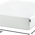 ZINUS 10 Inch Queen Green Tea Memory Foam Mattress [New Version], Fiberglass free, Medium Firm Feel, Zoned Pressure Relief, Certified Safe Foams & Fabric, Mattress in A Box