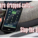 Drop Stop - The Original Patented Car Seat Gap Filler (As Seen On Shark Tank) - Between Seats Console Organizer, Set of 2 and Slide Free Pad and Light