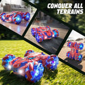 Spider Gesture Sensing Remote Control Car, Double Sided RC Cars with Full-Body Light, 2.4GHz Hand Controlled Rechargeable RC Stunt Car Toys Birthday Gift for Boys 4 5 6 7 8 9 10 11 12