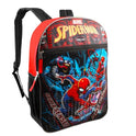 Marvel Spiderman Backpack with Lunch Box Set - Spiderman Backpack for Boys 4-6, Spiderman Lunch Box, Water Bottle, Stickers, More | Spiderman Backpack for Kids