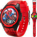 Marvel Spider-Man Kids Watches – Digital Display, Interactive Features, Adjustable Strap, Vibrant Spider-Man Graphics, Durable for Active Kids