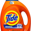 Tide Liquid Laundry Detergent, Original, 64 loads, 84 fl oz, HE Compatible (Packaging May Vary)