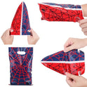 ADARRO 40PCS Spider Wed Party Favor Bags, Red & Blue Cartoon Goodie Candy Bags for Birthday Party Supplies