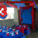 40 Inch Giant Spider Theme Number Foil Balloons - Large Number 3 Balloons for Kids' Birthday Anniversary Party Decorations Supplies (Numbers 0-9 Available)