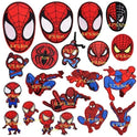 20pcs Cute Cartoon Spider Embroidered Iron On Patches, Anime Animals Sew On/Iron On Applique Embroidered Patches for T-Shirt, Jackets, Jeans, Vests,Hats, Backpacks,Bags