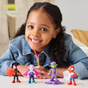 Marvel Spidey and His Amazing Friends Web-Slinging Adventure Set, 3-Inch-Scale (7.6 cm) Action Figure Set, Spider-Man Toys for Kids Ages 3+ ( Exclusive)
