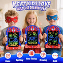 Cool LCD Writing Tablet with Web Stylus & Web Grip–Fun Doodle Board for Kids, Colorful Drawing Pad Toys Birthday Gifts for 3 4 5 6 7 8 10 Year Old Boys Girls Toddler Age 3-4 4-6 6-8 8-12,Outdoor Toys
