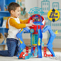 Spidey and His Amazing Friends Web-Spinners Web-Quarters, Kids Playset with Action Figure, Vehicle, and Accessories, Marvel Super Hero Toys, Ages 3 and Up, Large