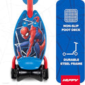 Huffy Toddler 3-Wheel Scooter for Kids, Multiple Colors & Licensed Character Graphics, Ages 3+, Durable Steel Frame, Wide Non-Slip Deck, Stable Lean-to-Steer Design, Light-Up Options, Girls/Boys