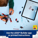 LEGO Marvel Miles Morales Mech vs. Spider-Man 2099 Building Toy for Boys & Girls - Poseable Super Hero Mech & 2 Marvel Minifigures for Kids & Fans, Ages 6+ - Gift Idea for Birthdays - 76337