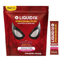 Liquid I.V.® Hydration Multiplier - Limited Edition - Spider-Man Sugar-Free - Raspberry Lemonade | Electrolyte Powder Drink Mix | 1 Pack (14 Servings)