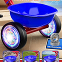 Tricycle for Toddlers 1-3 3-5 Year Olds, Spider Toddler Bike Baby Balance Bike with Colorful Lighting Wheels & Large Basket, Birthday Gift and Toy for 1 2 3 4 5 Year Olds Boys and Girls
