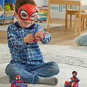 Spidey and his Amazing Friends Super Spidey Set, Role Play Toys, Toy Car Set, Marvel Spider-Man Mask Great for Kids, 3+ Years ( Exclusive)