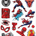 Marvel Spiderman Backpack with Lunch Box Set - Spiderman Backpack for Boys 4-6, Spiderman Lunch Box, Water Bottle, Stickers, More | Spiderman Backpack for Kids