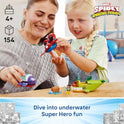 LEGO Marvel Spidey and His Amazing Friends Spidey: Underwater Vehicles Building Toy for Kids - Super Hero Pretend Play Set for Preschool Boys & Girls, Ages 4+ - Gift Idea for Birthdays - 11207
