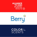 Color Scents Small Trash Bags - 4 Gallon, 80 Bags (1 Pack of 80 Count), Twist Tie - Lavender Bag with Lavender Scent with Microban