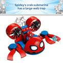 LEGO Marvel Spidey and His Amazing Friends Spidey: Underwater Vehicles Building Toy for Kids - Super Hero Pretend Play Set for Preschool Boys & Girls, Ages 4+ - Gift Idea for Birthdays - 11207