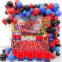Yzzhaoo 30 Pcs Spider Goodie Bags Party Favors Bags with Handles for Birthday Party Theme Chiristmas Halloween Candy Bag Treat Cookie Gift bags