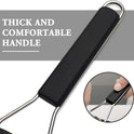 Cambom Lemon Zester Grater Three-piece Suit - Heavy Duty Kitchen Tool for Parmesan Cheese, Ginger, Garlic, Nutmeg, Chocolate, Vegetables，Fruits，Stainless Steel Grater Dishwasher Safe Black