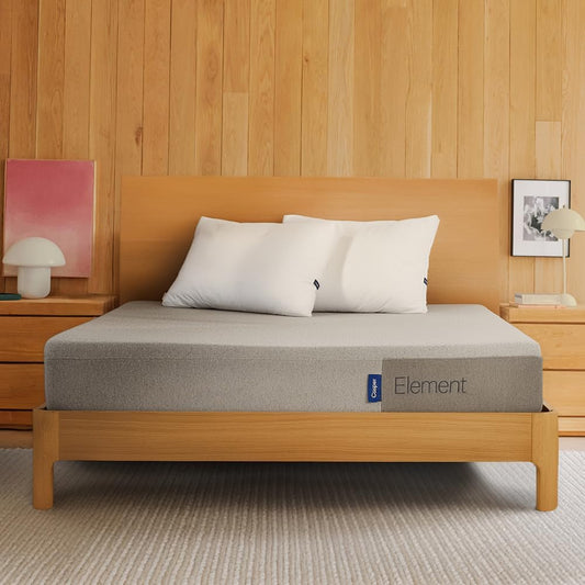 Casper Sleep Element Queen Mattress - Medium Feel - Motion Isolation - Breathable, Cooling Memory Foam - 100-Night Trial - CertiPUR-US