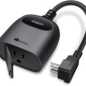 Kasa Outdoor Smart Plug, Smart Home Wi-Fi Outlet Timer, Max Load 15A/1875W, IP64 Weather Resistance, Compatible with Alexa, Google Home & SmartThings, No Hub Required, ETL Certified(KP401)