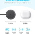 Anker Zolo Magnetic Wireless Charger, 2-Pack Qi2 Certified 15W MagSafe-Compatible Wireless Charging Pad, for iPhone 17/16/15/14/13 Series, AirPods, and More (Not for Pixel, Adapter Not Included)