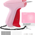 Stitch Gun with 6 Fine Needles,4000 Pcs Micro Fasteners(2000 White & 2000 Black).Quick Clothing Fixer Stitch Gun for Clothes Quick Stitchy Sewing Gun Clothing Tag Gun for Clothes