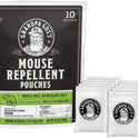 Grandpa Gus’s Extra-Strength Mouse Repellent Pouches, Peppermint & Cinnamon Oil, Natural Rodent Deterrent Control for Garage, RV, Car, Basement, Attic, Storage, 1.75 Oz (Pack of 10)