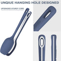 5 Pieces Silicone Spatula Set, Food Grade Rubber Spatula, Upgrade Strong Handle with Ergonomic Grip, Heat Resistant Up to 600°F for Nonstick Cookware, Cooking