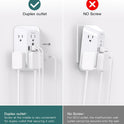 Addtam Surge Protector Outlet Extender, 6-Outlet Splitter with 4 USB Wall Charger(2 USB-C Ports), Multi Plug Wall Outlet 1800J Power Strip for Home Office Dorm Room Essentials