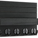 Wall Key Holder with Shelf, Hooks for Bags & Coats, Paulownia Wood, 9.8 x 6.7 x 4.2 - Cart Shape