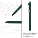 WY WENYUAN Ballpoint Pens, Pens Fine Point Smooth Writing, Nice Teacher Pens For Journaling, Black Ink 1.0 Mm Office Desk Accessories, Aesthetic Gift School Office Supplies For Note Taking