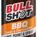 Bull Shot BBQ, Foaming Grill Cleaner, AS SEEN ON TV, Professional Strength Foam Spray Emulsifies Burnt Grease & Char on Grates, Racks, Pans, Smokers & Griddles Cleans in Just 10 Min - Made in the USA
