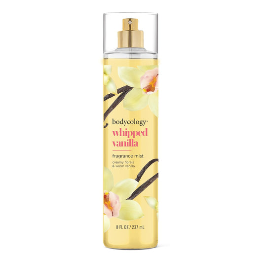 Bodycology Long-Lasting Fragrance Body Mist, Whipped Vanilla, 8 fl oz - Cart Shape