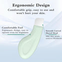Blackhead Remover Tool, Silicone Face Scraper for Deep Cleansing, Skin Scrubber Face Spatula, Nose Blackhead Remover, Skin Care Tool for Men and Women (Green)