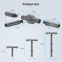 24 in 1 Magnetic Screwdriver Set, DIY Ratchet Mini Removable Self-Assembly Precision Screwdriver Tool Kit, Magnetic DIY Precision Tool Kit with Variety Head Styles for PC/Mobile/Watch/Bicycle