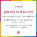 Method All-Purpose Cleaner Spray, French Lavender, Plant-Based and Biodegradable Formula Perfect for Most Counters, Tiles and More, 28 Fl Oz, (Pack of 4)