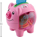 Fisher-Price Baby & Toddler Toy Laugh & Learn Smart Stages Piggy Bank with Educational Songs & Phrases for Infants Ages 6+ Months (Amazon Exclusive)