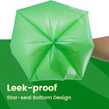 3 Gallon Compostable Trash Bags, 100 Bags Compost Bags for Countertop Bin, BPI Certified and Meet The ASTM D6400 Standard