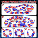 Spider Toys for Boys 4-6, Spider Race Track with 5 Cool Spider Cars Toys for Kids Boys Toddler, Flexible Car Tracks for Age 3 4 5 6 7 8 Year & Up Old Boy Girls Birthday Gifts