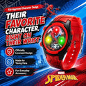 Marvel Spider-Man Kids Watches – Digital Display, Interactive Features, Adjustable Strap, Vibrant Spider-Man Graphics, Durable for Active Kids