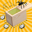 Spider Prank Box Gag Gift, Funny Surprise Gift Box Christmas White Elephant Gifts for Adults Men Women Birthday, Wooden Jump Scare Toys for Kids Ages 3-5-7 4-8-12 Year Old Boys Girls Stocking Stuffers