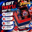 Marvel Spider-Man Kids Watches – Digital Display, Interactive Features, Adjustable Strap, Vibrant Spider-Man Graphics, Durable for Active Kids