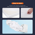 FDW | 8 Inch Twin Mattress | Medium Firm | Gel Memory Foam Mattress | White | Bed in a Box, CertiPUR-US Certified | Pressure Relief, Cooling Ventilated Foam | Washable Removable Cover